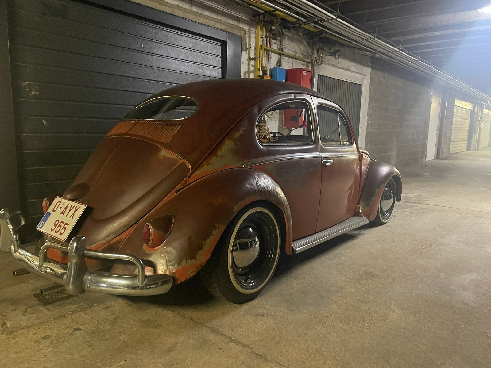 Vw kever Ovaal 1956–Amerikaanse uitvoering–Prachtige patina, foto 11