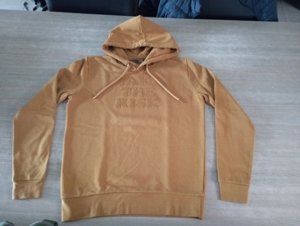 okergele trui BEL&BO mt S, Kleding | Heren, Ophalen of Verzenden, Zo goed als nieuw, Maat 46 (S) of kleiner, Bel & Bo