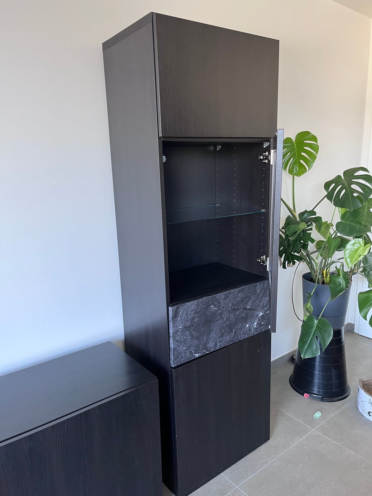 Colonne/Vitrine BESTA, 25 à 50 cm, Comme neuf, 50 à 100 cm, Autres matériaux