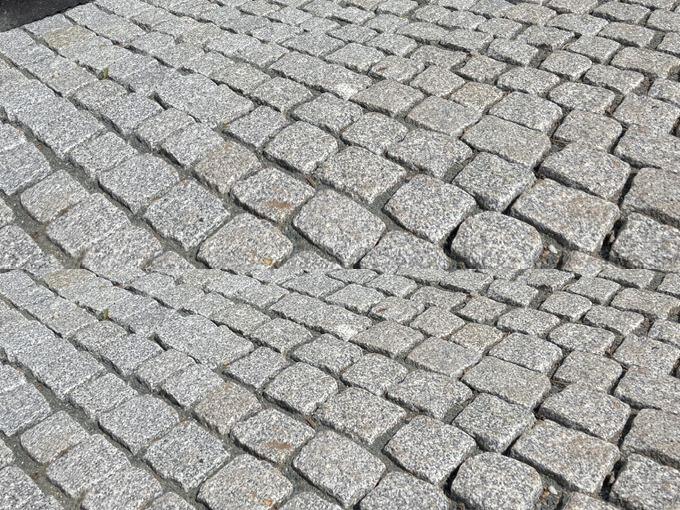 granieten straatstenen, Tuin en Terras, Ophalen of Verzenden, Zo goed als nieuw, Natuursteen, Overige typen