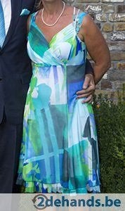 Robe de soirée / robe de cocktail Marie Mero taille 38, Taille 38/40 (M), Enlèvement ou Envoi, Robe de cocktail, Comme neuf