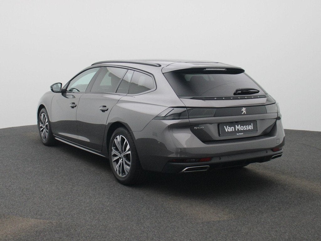 Peugeot 508 SW 1.5 BlueHDi 130 S&S EAT8 Allure Pack, Auto's, Stof, Gebruikt, Euro 6, 4 cilinders