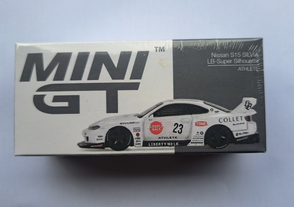 Nissan S15 silvia LB-super silhouette mini gt, Neuf, Enlèvement ou Envoi, Voiture, Mini gt