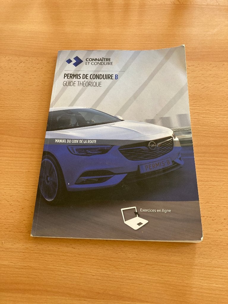 permis de conduire B guide théorique, Livres, Enlèvement, Comme neuf