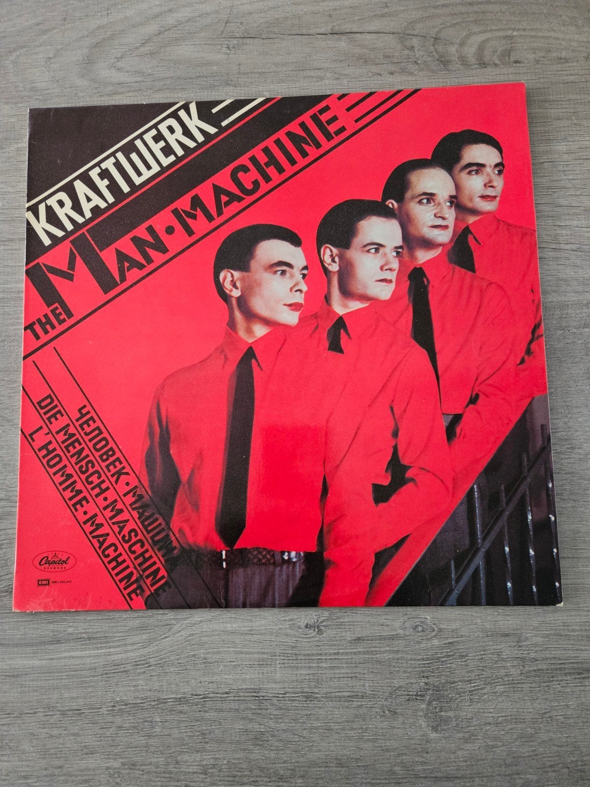 Kraftwerk - The Man-Machine (LP, 1978), Cd's en Dvd's, Ophalen of Verzenden