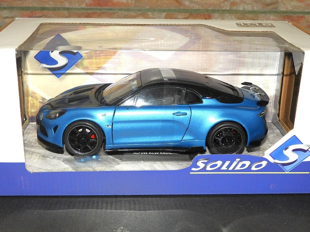 Alpine A110 RADICALE - Echelle 1/18, Hobby & Loisirs créatifs, Enlèvement ou Envoi, Neuf, Voiture, Solido