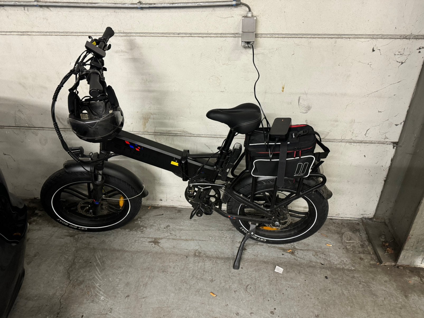 Fat bike Engwe Pro à moteur 750 watts, Vélos & Vélomoteurs, Enlèvement, Utilisé