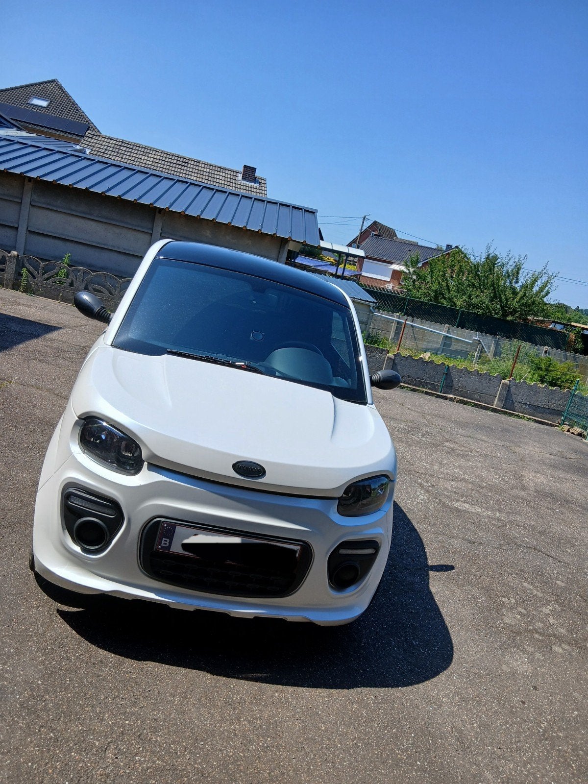 Microcar mgo due, Ophalen