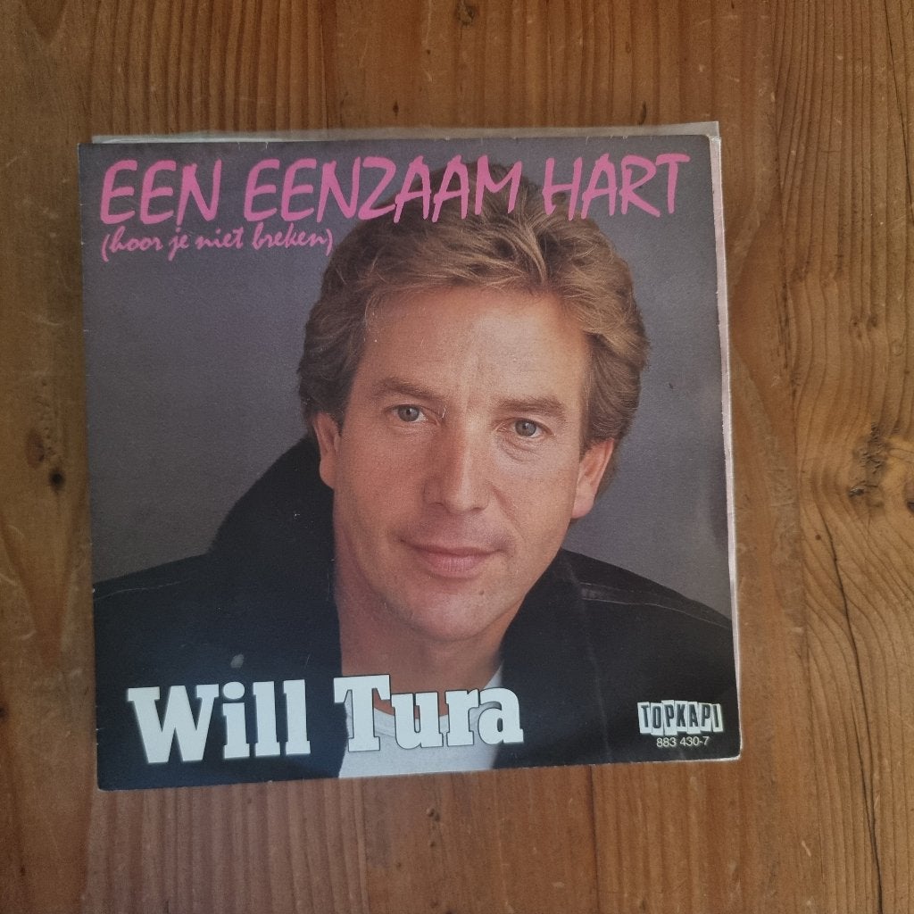7" Will Tura - Een eenzaam hart, CD & DVD, Vinyles Singles, Enlèvement ou Envoi, Utilisé, 7 inch, En néerlandais