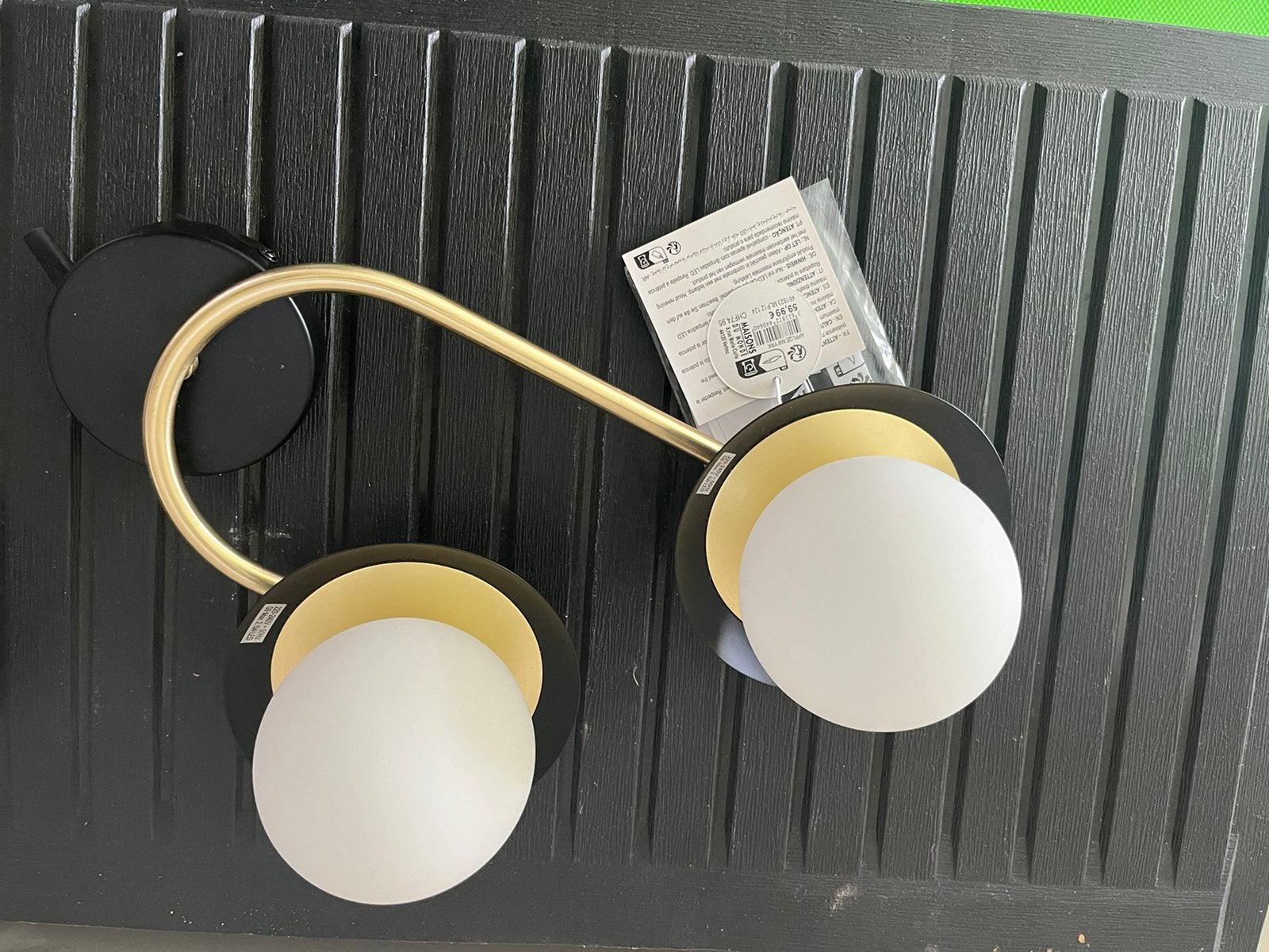 Nieuwe wandlamp thuis van de wereld, Ophalen, Zo goed als nieuw