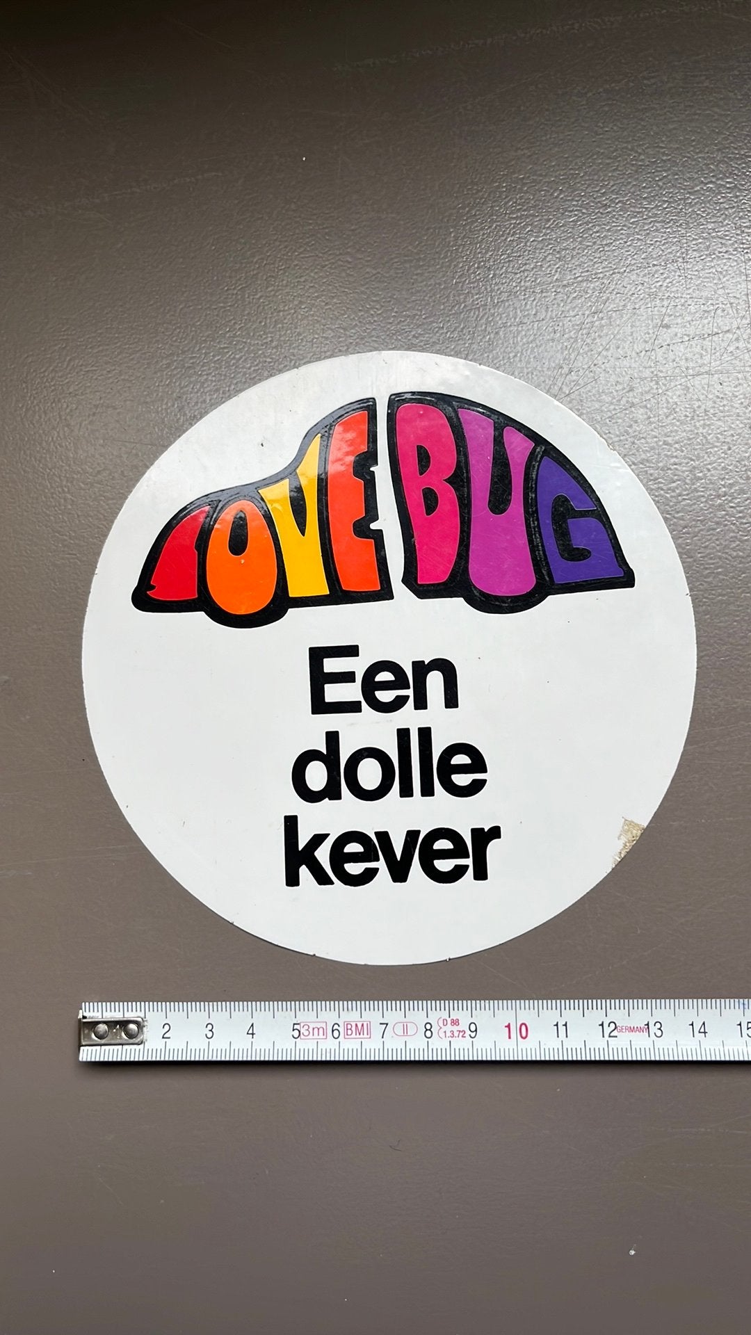 Sticker VW kever, Ophalen of Verzenden