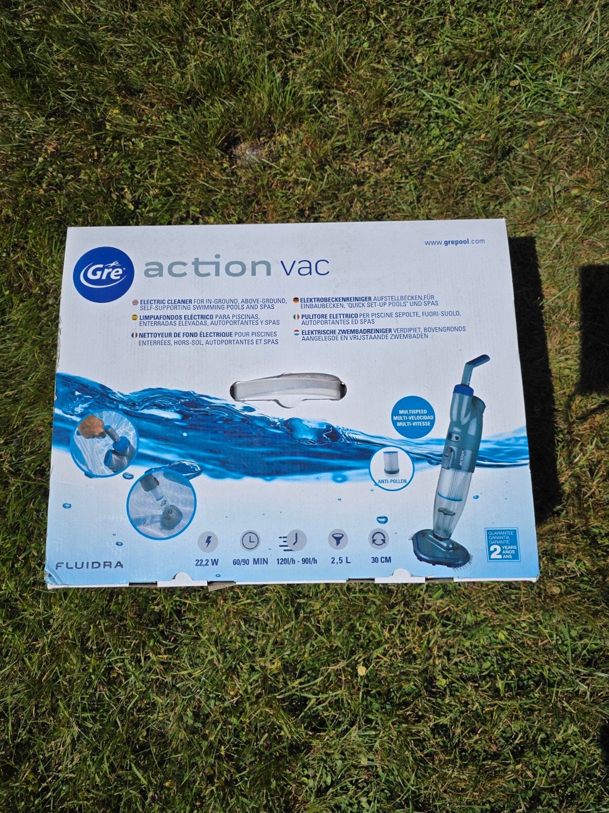 Action Vac gris, Enlèvement ou Envoi, Comme neuf, Autres types
