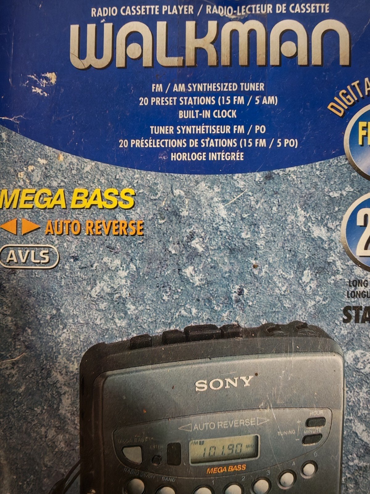 Walkman Sony fonctionne fx -453, Ophalen of Verzenden