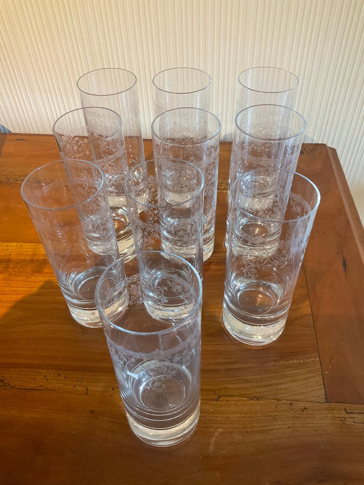 10 Verres a aperitif, Enlèvement, Comme neuf