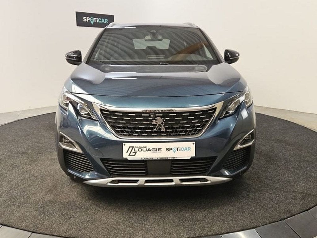 Peugeot 5008 PureTech S/S GT Line, Auto's, Peugeot, Euro 6, Blauw, Parkeersensor, 130 pk