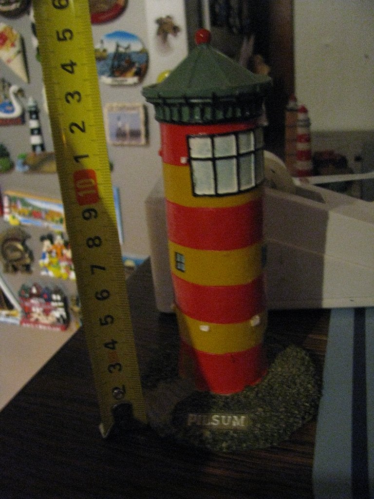 vuurtoren beeldje Duitsland - Pilsum, Ophalen of Verzenden, Zo goed als nieuw