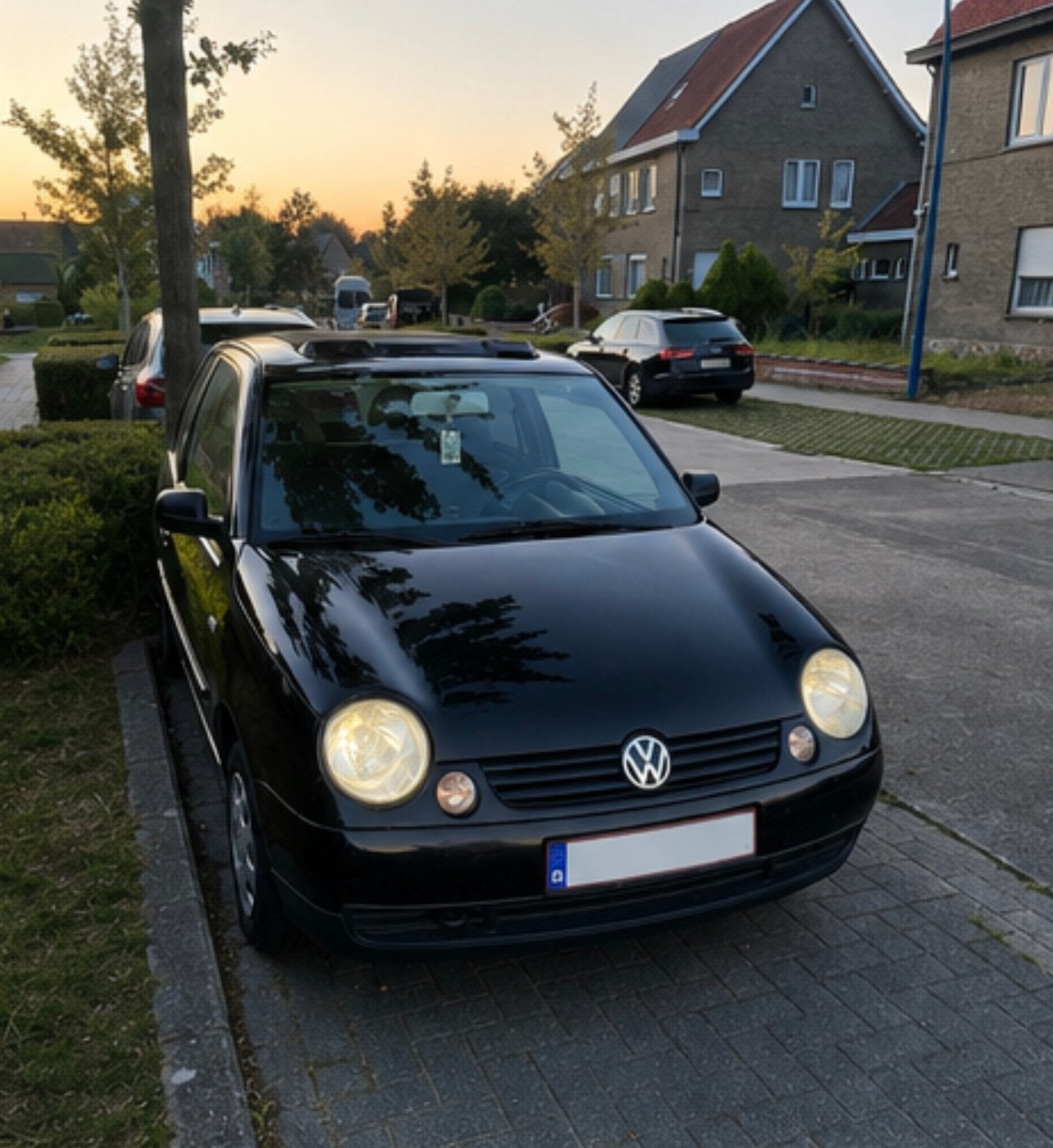 Volkswagen Lupo 1.4 benzine, 4 zetels, Stof, Zwart, Handgeschakeld