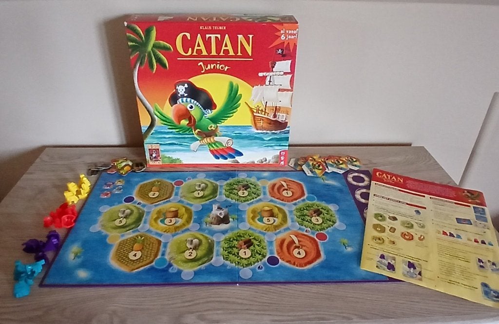 Catan Junior (gezelschapsspel), Hobby en Vrije tijd, Ophalen, Zo goed als nieuw