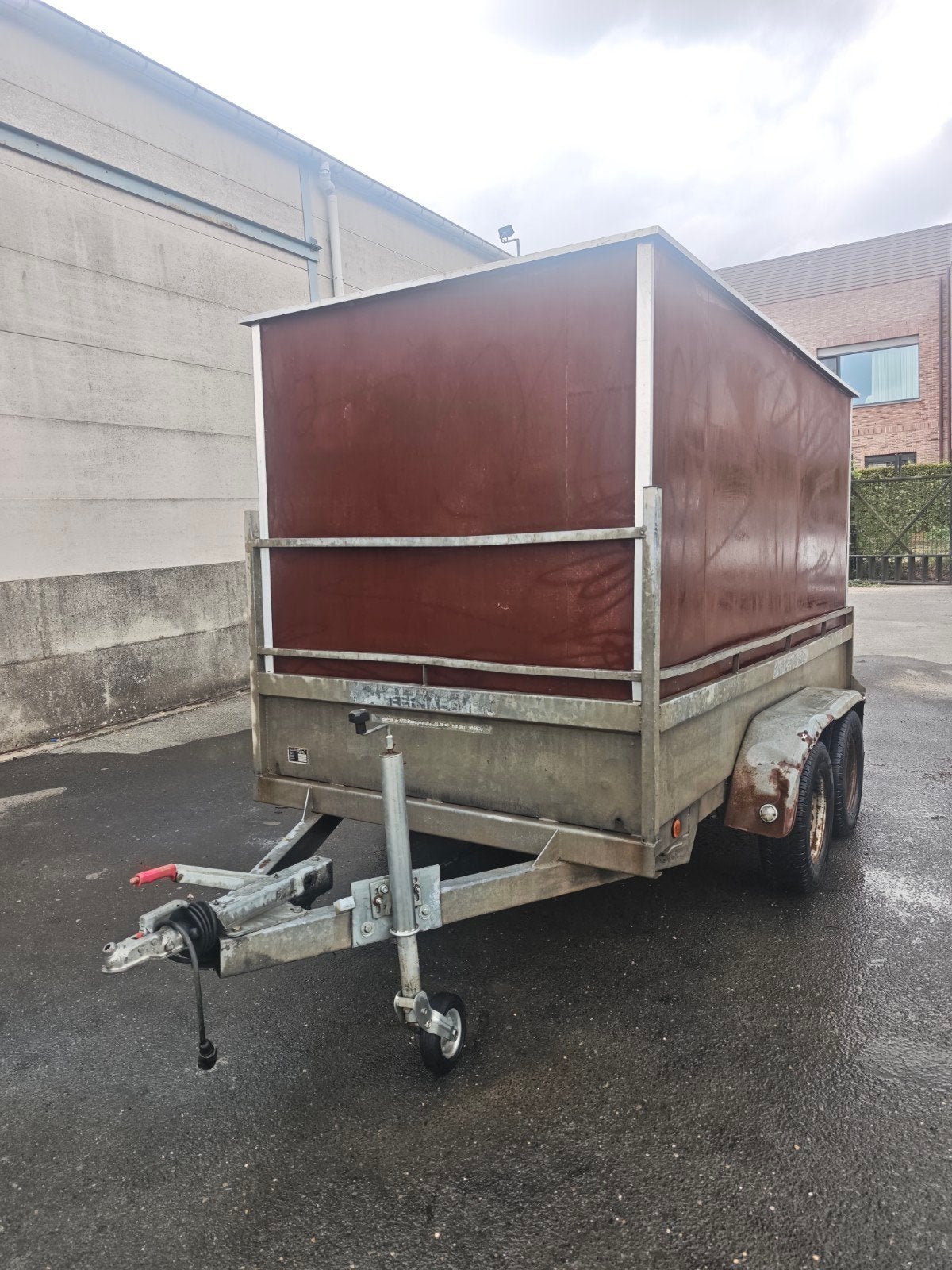 Aanhangwagen, Enlèvement