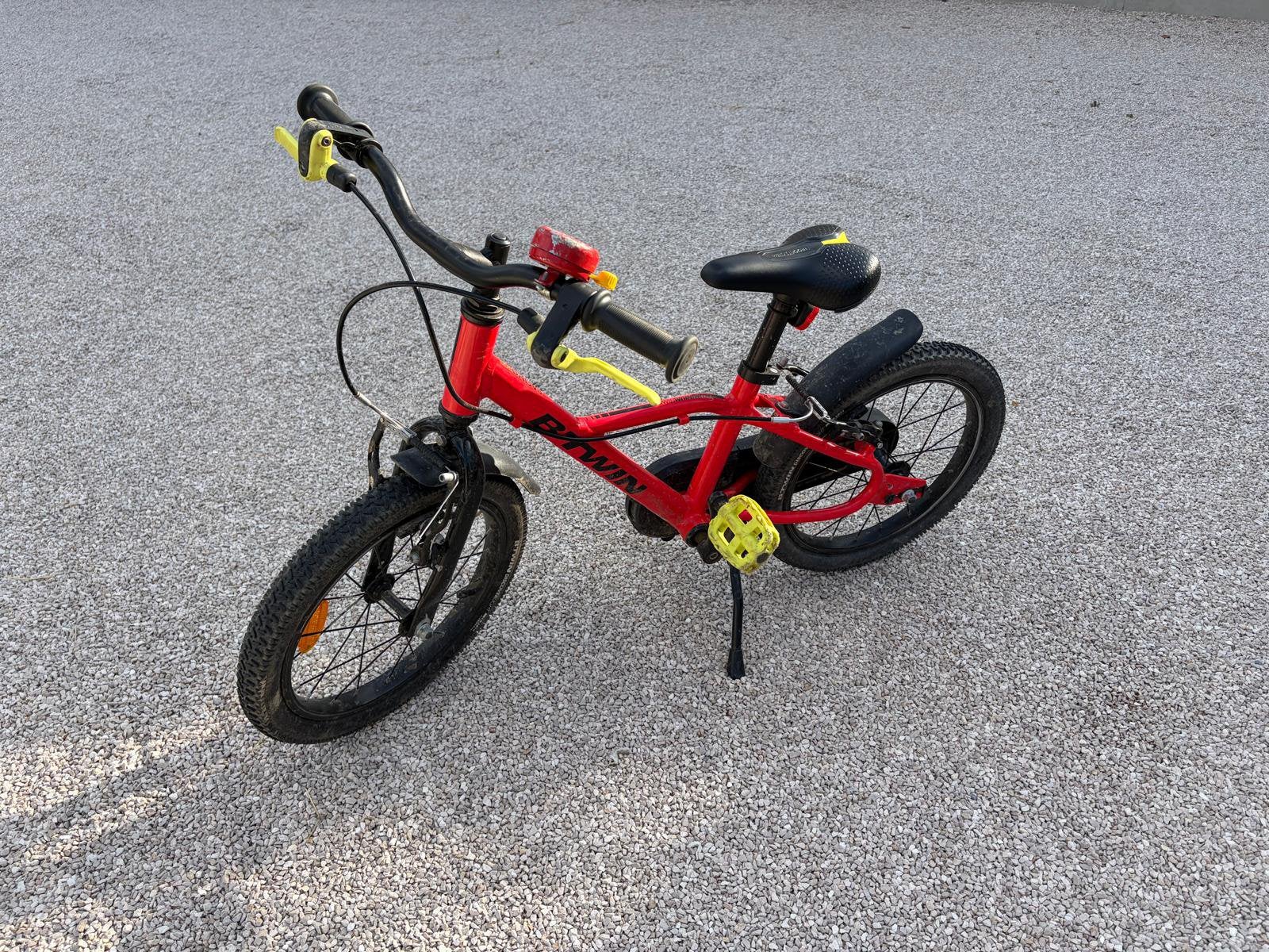 KinderFiets 16inch, Ophalen, Gebruikt, Velgrem, 16 tot 20 inch