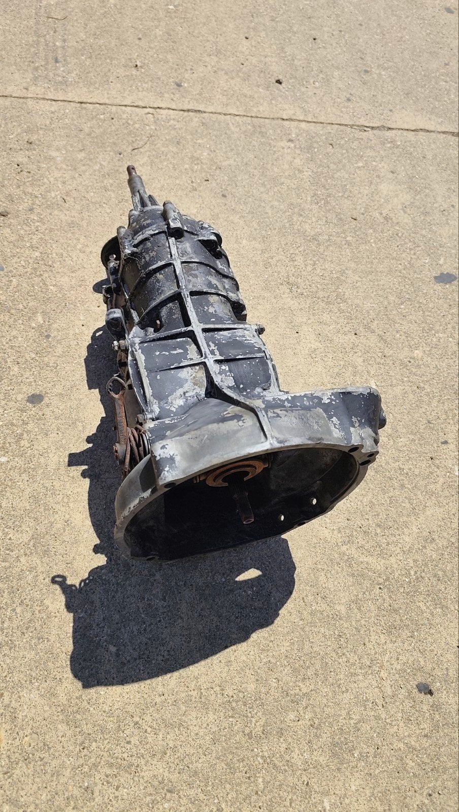 Vw kever 8.33 versnellingsbak, Ophalen