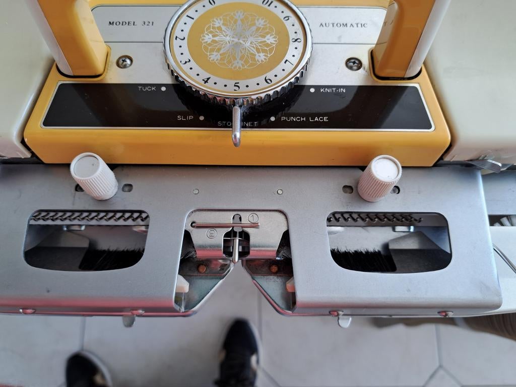 Breimachine impersal knitmaster leuk voor wie het wil leren, Enlèvement, Comme neuf, Tricot, Machine