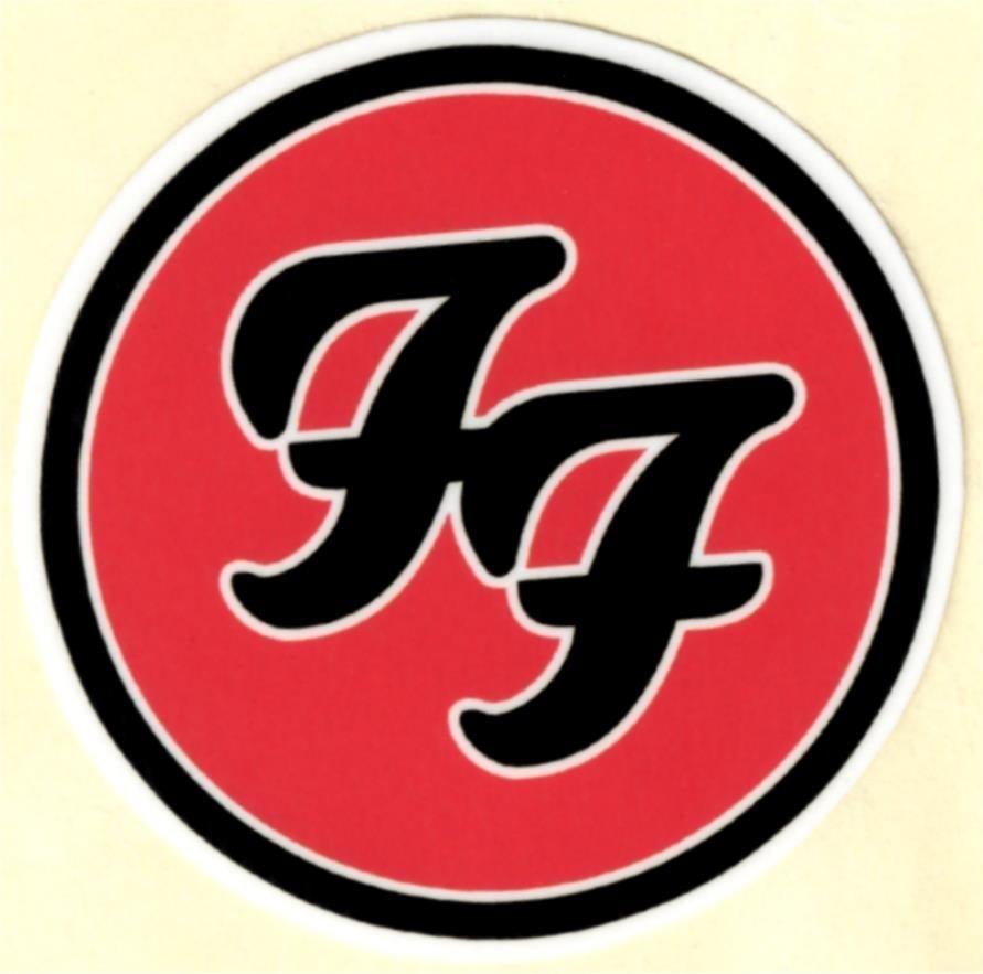 Foo Fighters sticker #1, Verzenden, Nieuw