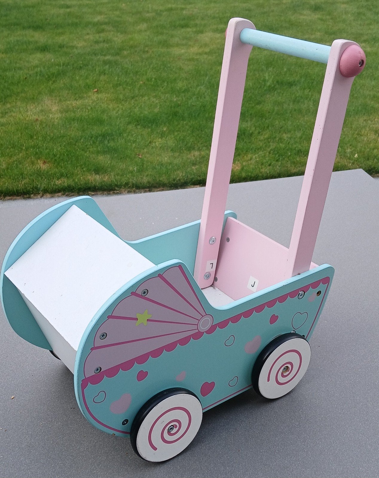 Houten buggy poppen, Kinderen en Baby's, Speelgoed | Houten speelgoed, Ophalen