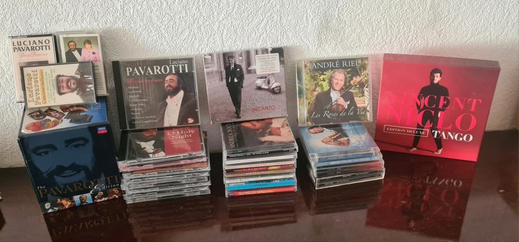 Coffret pavaroti+cd+cassette/bocelli/rieu/Vincent niclo, CD & DVD, VHS | Film, Enlèvement