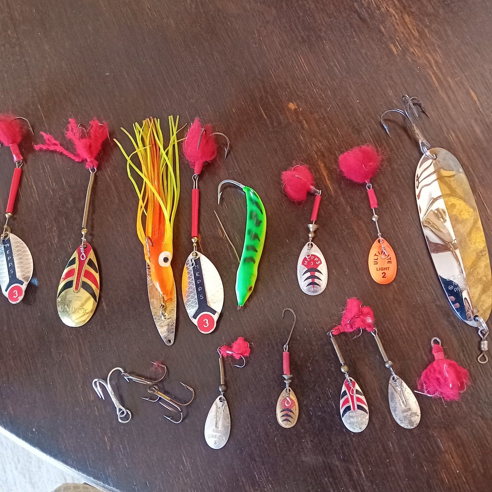 12 spinners mepps/ondex, Watersport en Boten, Ophalen
