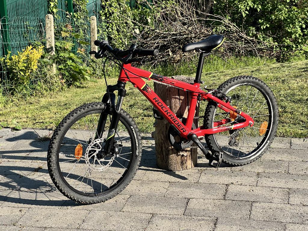 MTB Rockrider ST-900 voor kinderen van 6-9 jaar, Fietsen en Brommers, Ophalen, Versnellingen, Zo goed als nieuw, Rockrider (Decathlon)