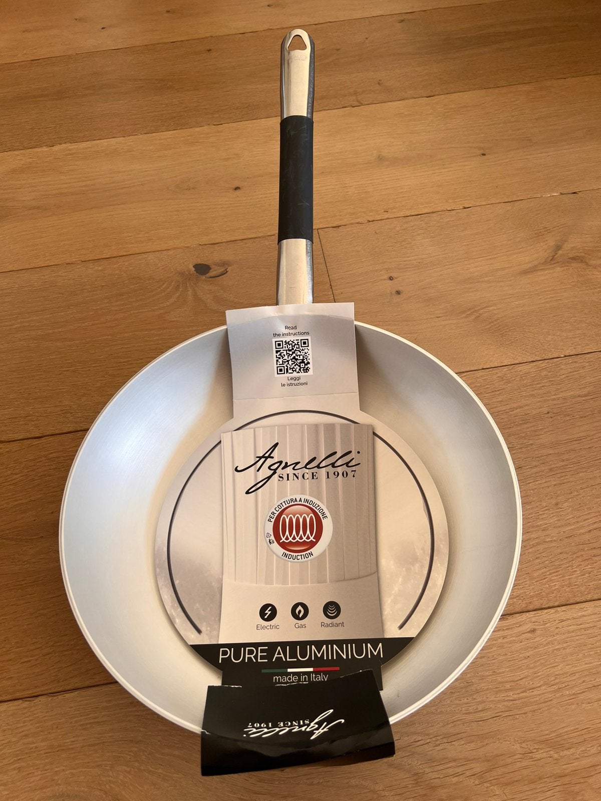 NIEUW: Pentole Agnelli (Padella) ALMC111BPIC32 - Pot - 32 cm, Huis en Inrichting, Overige typen, Ophalen of Verzenden, Geschikt voor inductie