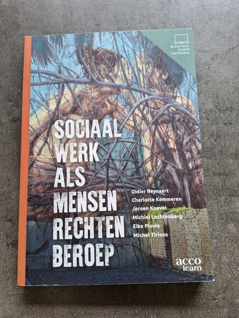 Sociaal werk als mensen rechten beroep, Boeken, Ophalen, Overige vakken, Acco, Zo goed als nieuw