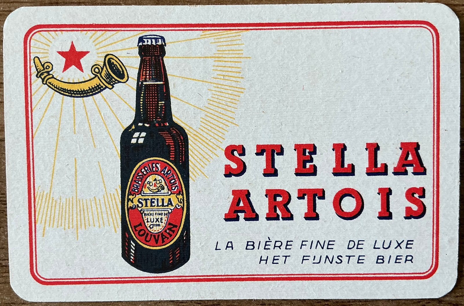 Speelkaart STELLA ARTOIS, Ophalen of Verzenden, Zo goed als nieuw, Speelkaart(en)