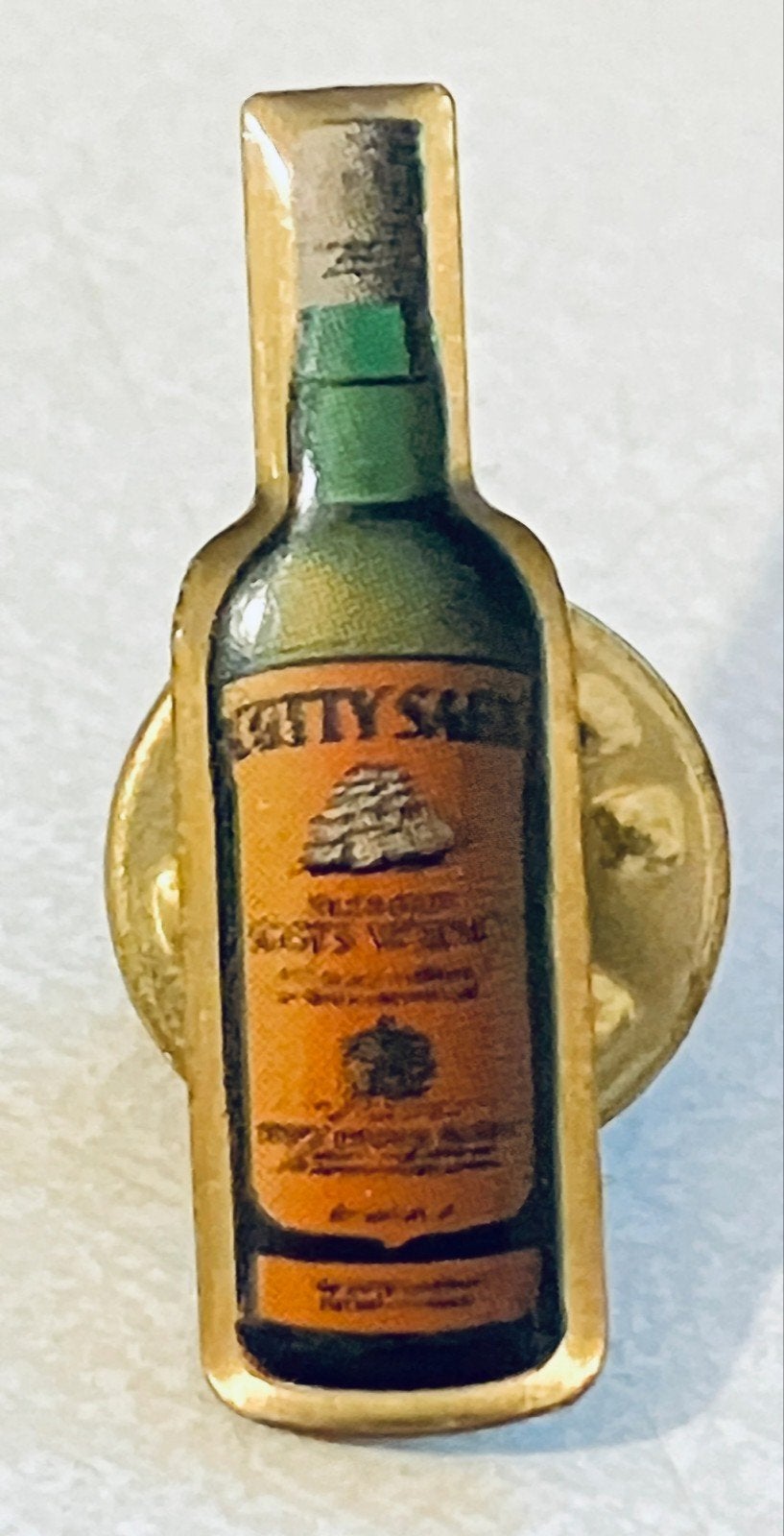 Cutty Sark blended scots whisky vintage pin fles, Ophalen of Verzenden