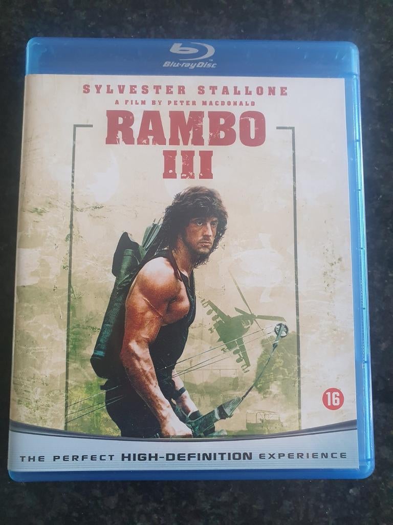 Rambo III blu ray NL FR, Cd's en Dvd's, Ophalen of Verzenden