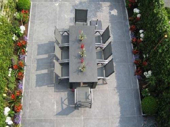 Pierre bleue chinoise 60 x 60 x 2 cm aiguisée, Jardin & Terrasse, Neuf, Tuiles de terrasse, 10 m²² ou plus, Enlèvement