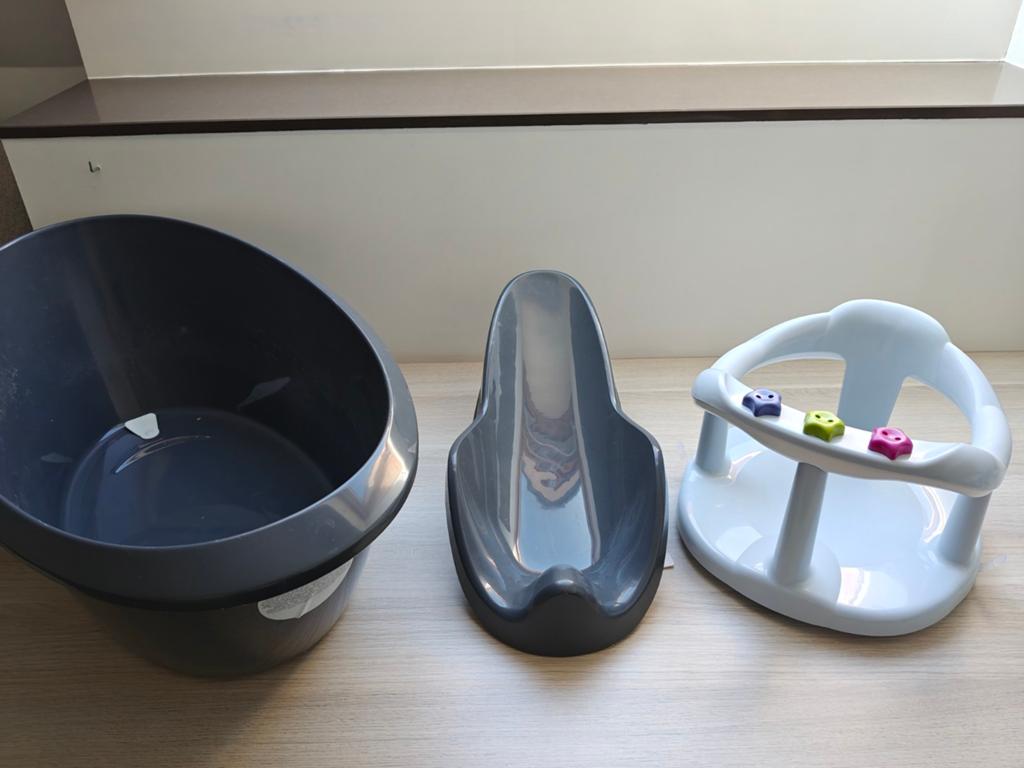Babybadje + accessoires, Kinderen en Baby's, Badjes en Verzorging, Ophalen