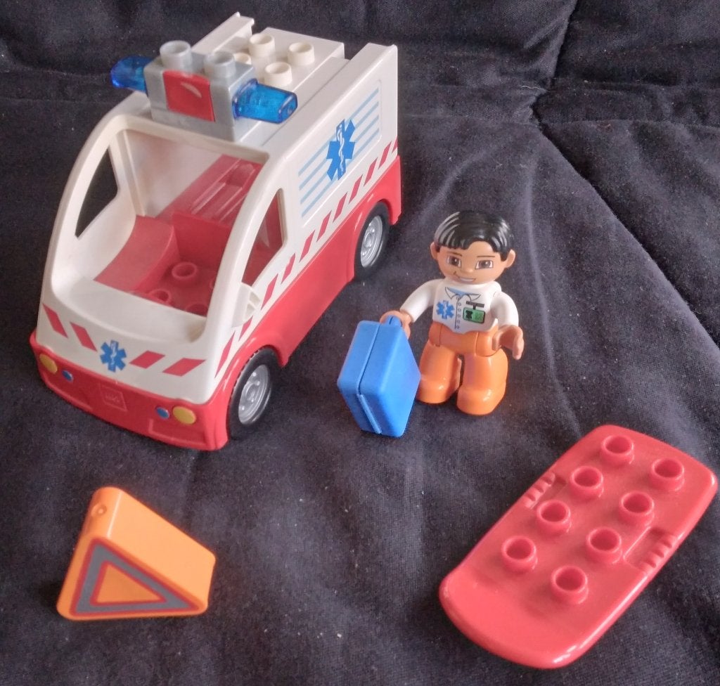 Ambulance - Duplo #4979 (2007), Complet, Ensemble complet, Enlèvement, Utilisé