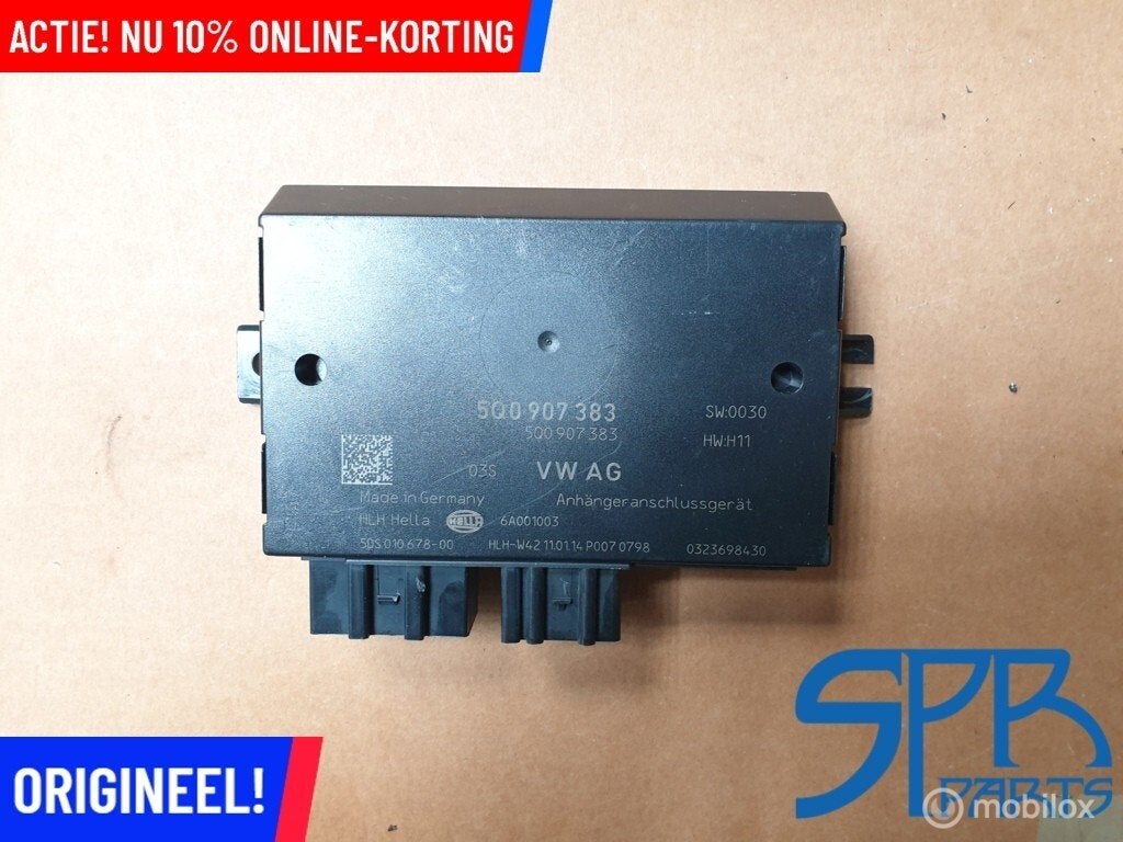 Trekhaakmodule TREKHAAK MODULE VW Golf 7 VII SEAT SKODA AUDI, Gebruikt, Volkswagen, Ophalen of Verzenden, Volkswagen