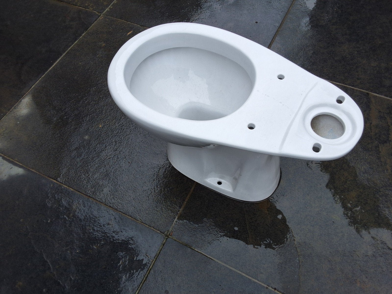wc pot, Ophalen, Nieuw, Steen, Toilet