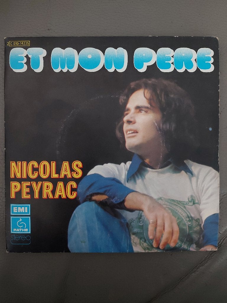 Vinyle : Nicolas Peyrac (2 titres). 45t. 1975., CD & DVD, Vinyles Singles, Utilisé, Maxi single, 1970 - 1979, Pop, Enlèvement