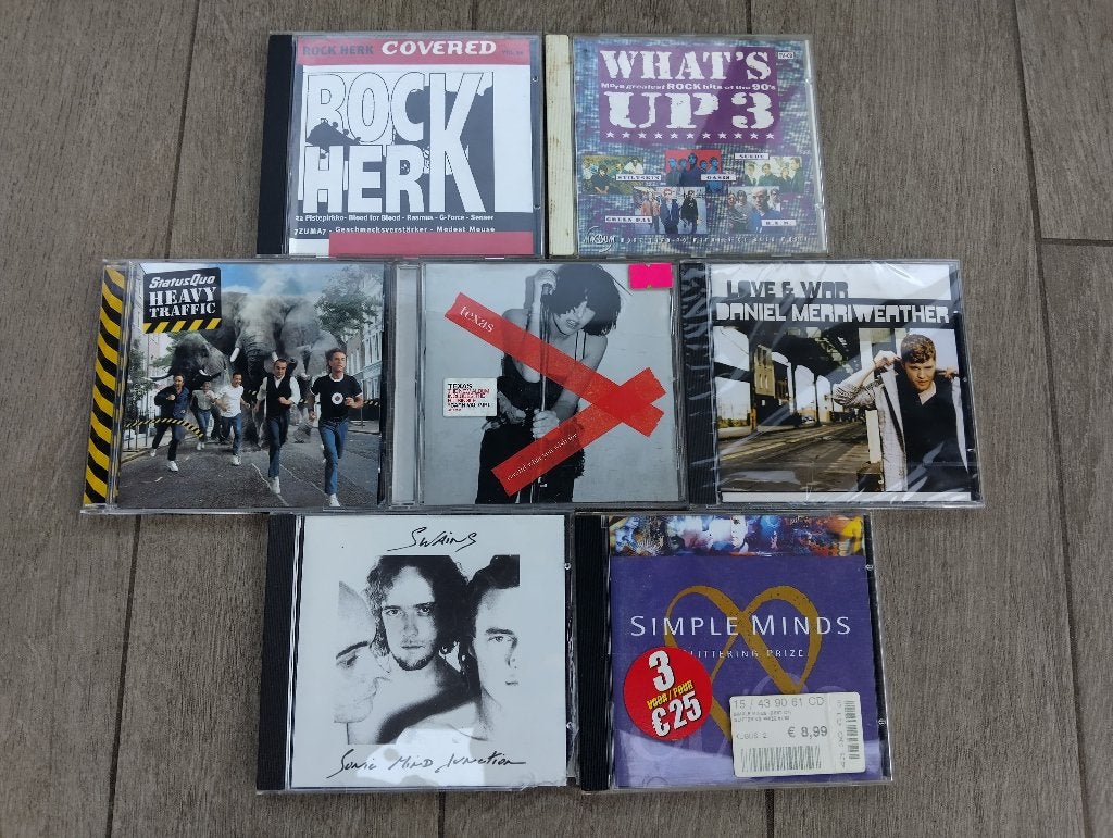 Lot de 7 CD Rock, Pop Rock, Rock alternatif..., Enlèvement ou Envoi, Comme neuf, Rock alternatif, Album