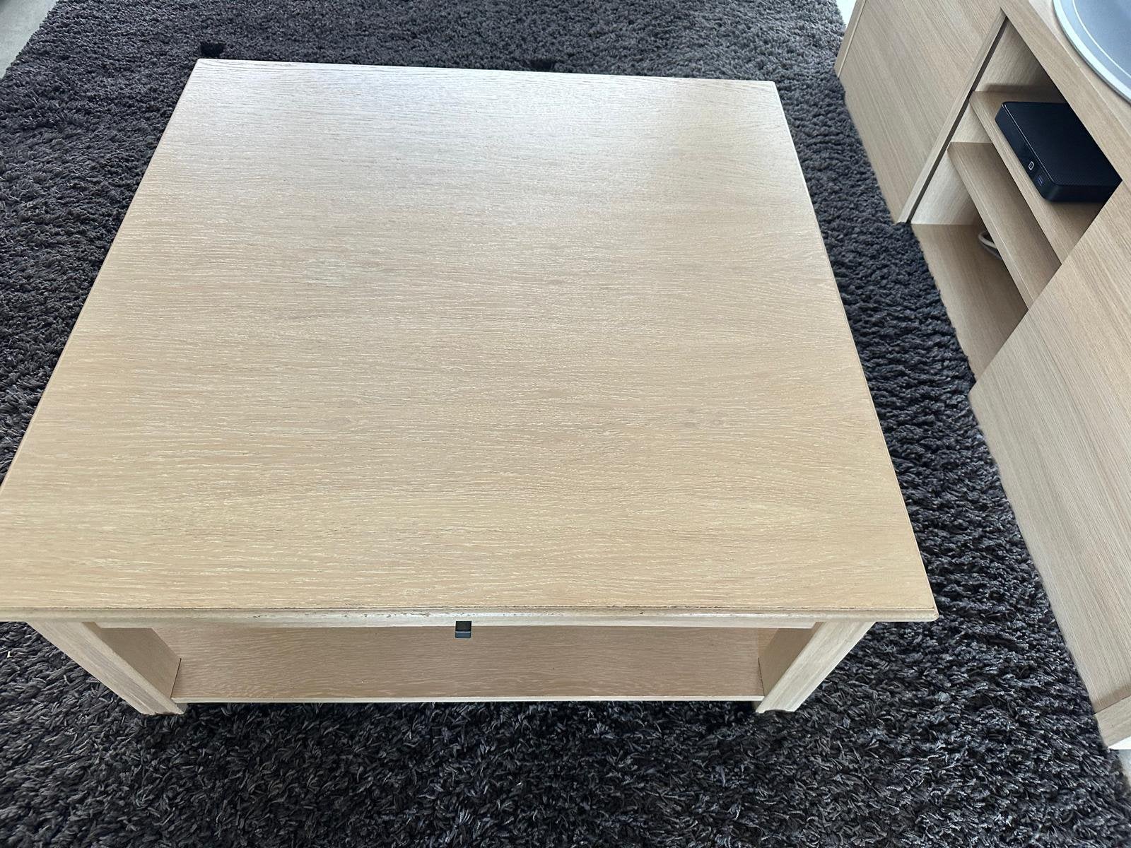 Salontafel vierkant, Ophalen, Zo goed als nieuw, Vierkant