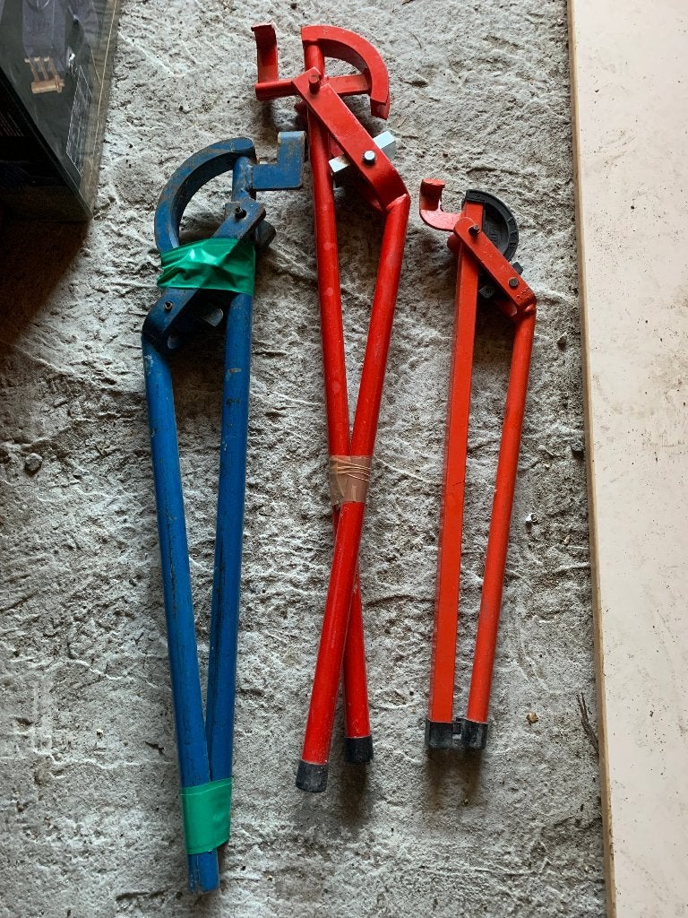Plooitang voor koper buis 15 en 22mm, Enlèvement, Utilisé, Autres types, Autres marques