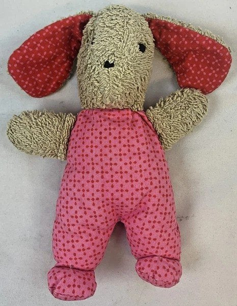Peluche pour chien Sigikid Fips Vintage Terry à pois beiges, Enfants & Bébés, Overige karakters, Chien, Comme neuf, Petit (moins de 20 cm)