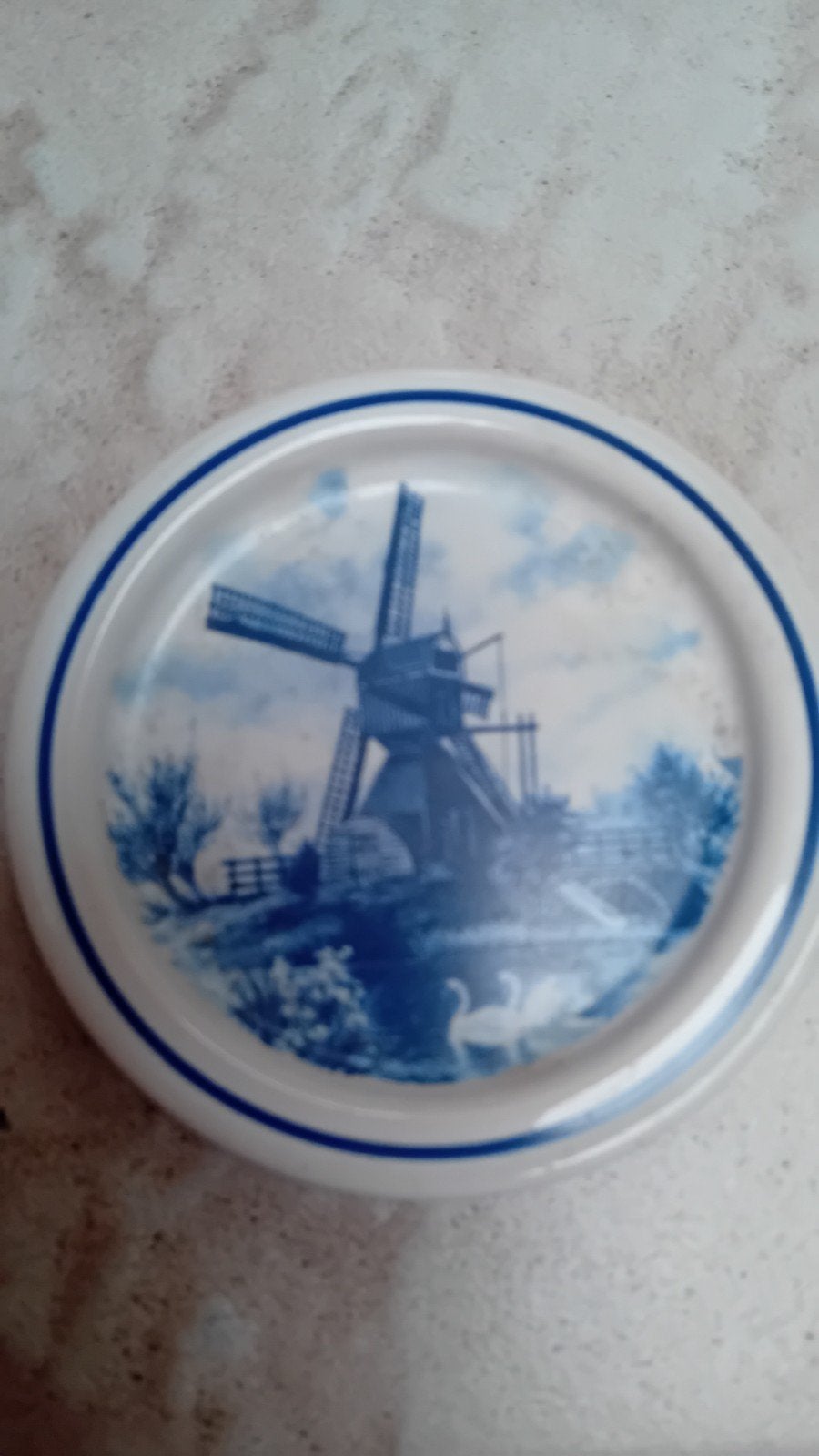 Petite assiette en Delft, Antiquités & Art, Enlèvement ou Envoi