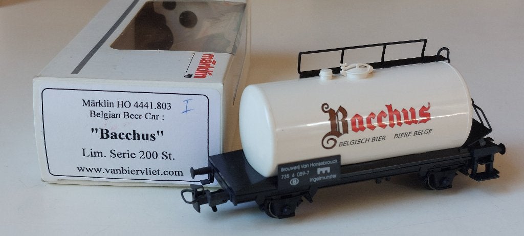 SNCB/NMBS MARKLIN BELGISCHE BIERWAGEN*BACCHUS*HO*AC, Wisselstroom, Verzenden, Analoog, Märklin