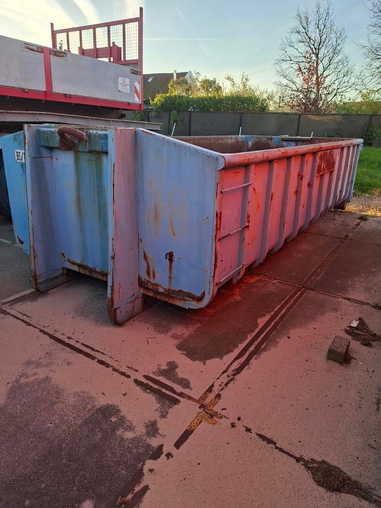 Haakarm container optrekcontainer afzetcontainer haak, Enlèvement