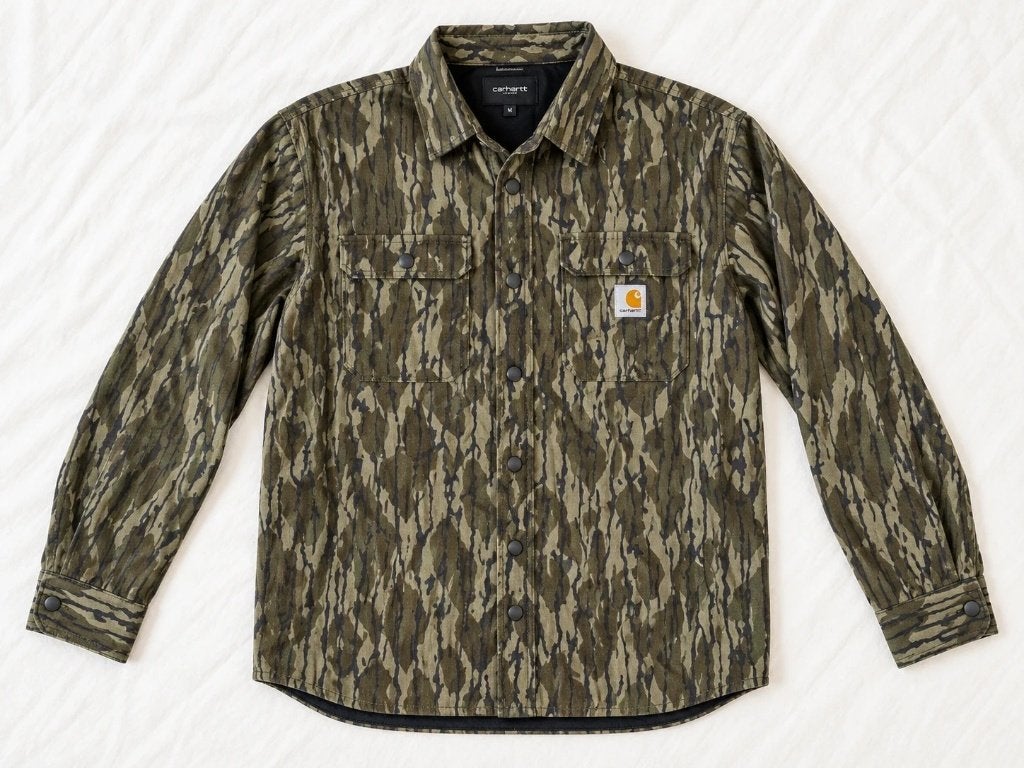 Carhartt Heren Overshirt – Camouflage – Army Green – (Nieuw), Vêtements | Hommes, Envoi, Neuf, Vert, Carhartt